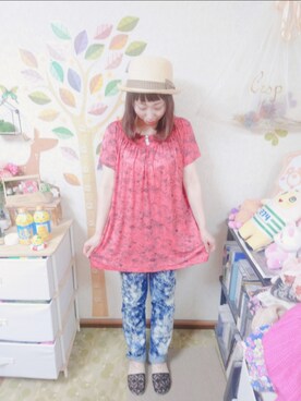 ユーリさん(レディース・152cm)の夏コーディネート
