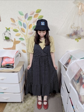「apres jour clair（アプレジュールクレア）のアイテム」を使った、ユーリさん（レディース・152cm）の夏コーディネート