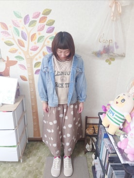 ユーリさん(レディース・152cm)の春コーディネート