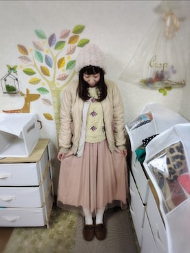 ユーリさん（レディース・152cm）の冬コーディネート