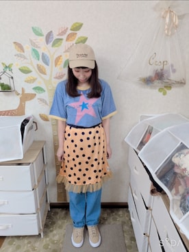 ユーリさん(レディース・152cm)の夏コーディネート