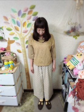 「アイテム（その他シューズ）」を使った、ユーリさん（レディース・152cm）の秋コーディネート
