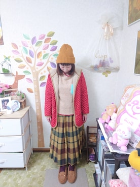 ユーリさん（レディース・152cm）の冬コーディネート