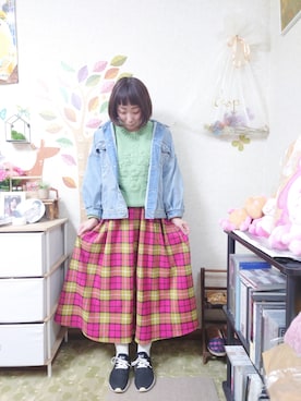 ユーリさん（レディース・152cm）の春コーディネート