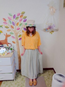 ユーリさん（レディース・152cm）の夏コーディネート