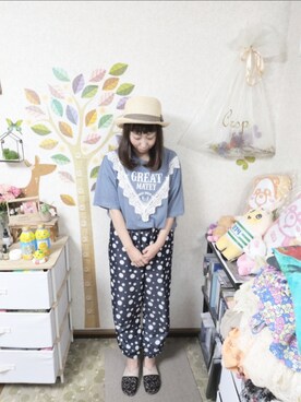 ユーリさん(レディース・152cm)の夏コーディネート