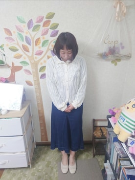 「MILAE（ミレ）のアイテム」を使った、ユーリさん（レディース・152cm）の春コーディネート