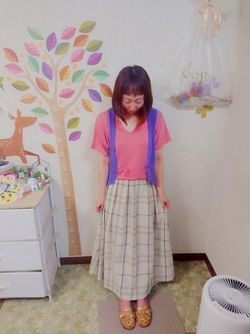 ユーリさん(レディース・152cm)の夏コーディネート