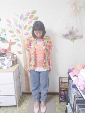 ユーリさん(レディース・152cm)の夏コーディネート