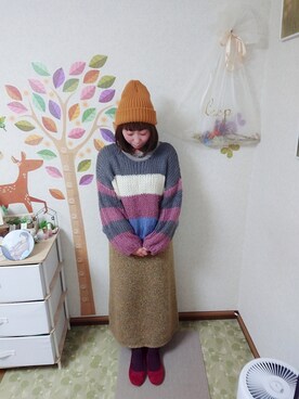 ユーリさん（レディース・152cm）の秋コーディネート