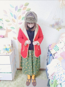 ユーリさん（レディース・152cm）の冬コーディネート