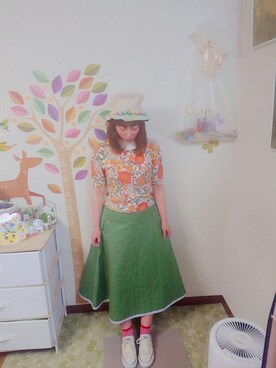 ユーリさん（レディース・152cm）の夏コーディネート