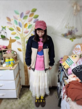 「アイテム（その他シューズ）」を使った、ユーリさん（レディース・152cm）の秋コーディネート