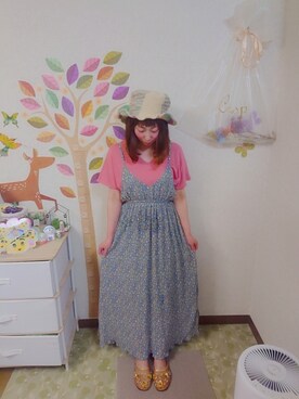 ユーリさん(レディース・152cm)の夏コーディネート