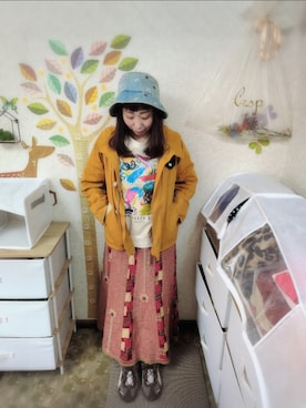 「SHEPP（シープ）のアイテム」を使った、ユーリさん（レディース・152cm）の冬コーディネート