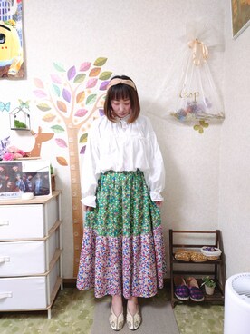 ユーリさん(レディース・152cm)の春コーディネート