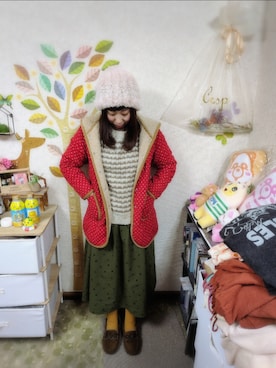 ユーリさん（レディース・152cm）の冬コーディネート