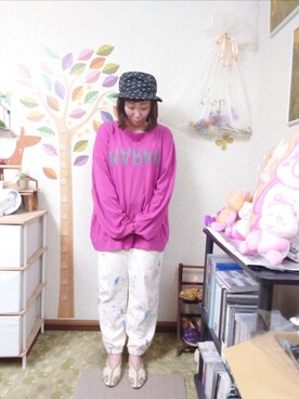 ユーリさん(レディース・152cm)の夏コーディネート