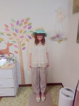 ユーリさん（レディース・152cm）の夏コーディネート