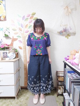 ユーリさん（レディース・152cm）の秋コーディネート