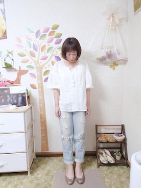 ユーリさん（レディース・152cm）の夏コーディネート