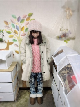 ユーリさん（レディース・152cm）の冬コーディネート