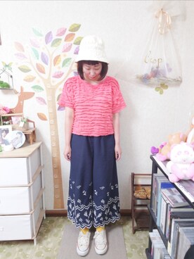 ユーリさん（レディース・152cm）の夏コーディネート