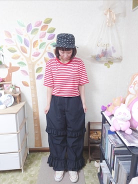 ユーリさん(レディース・152cm)の夏コーディネート