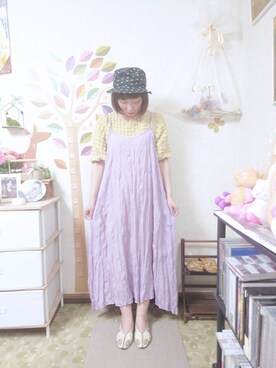 ワンピース パープル系 を使った人気ファッションコーディネート Wear