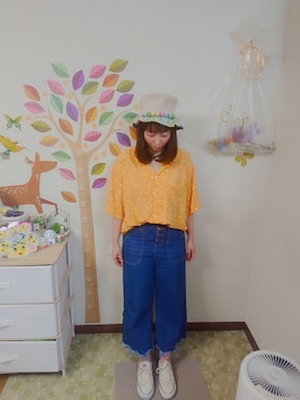 ユーリさん（レディース・152cm）の夏コーディネート