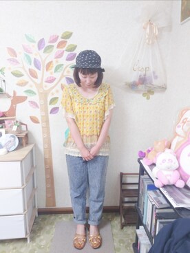 ユーリさん(レディース・152cm)の夏コーディネート