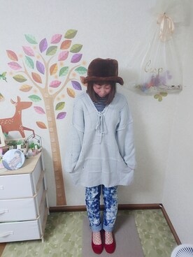 ユーリさん（レディース・152cm）の秋コーディネート