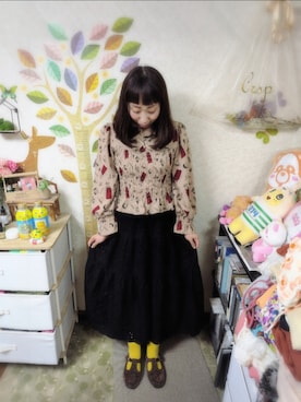 「アイテム（その他シューズ）」を使った、ユーリさん（レディース・152cm）の秋コーディネート
