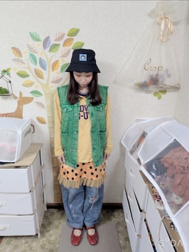 ユーリさん(レディース・152cm)の秋コーディネート