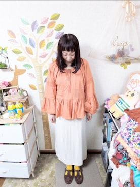 「アイテム（その他シューズ）」を使った、ユーリさん（レディース・152cm）の秋コーディネート