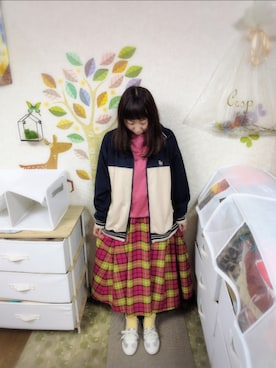 「MERLOT（メルロー）のアイテム」を使った、ユーリさん（レディース・152cm）の春コーディネート