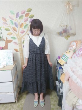 ユーリさん（レディース・152cm）の秋コーディネート