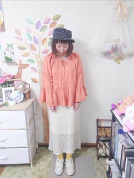 ユーリさん(レディース・152cm)の秋コーディネート