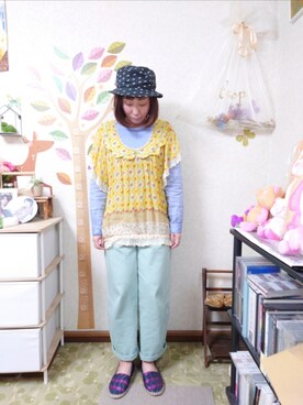 ユーリさん（レディース・152cm）の春コーディネート