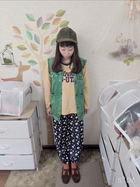 ユーリさん(レディース・152cm)の秋コーディネート