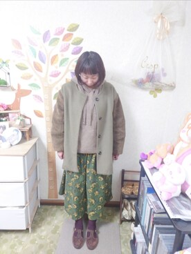 ユーリさん（レディース・152cm）の秋コーディネート