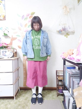 ユーリさん（レディース・152cm）の春コーディネート