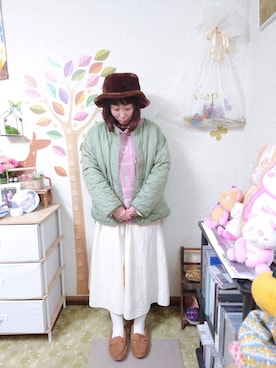 ユーリさん（レディース・152cm）の冬コーディネート