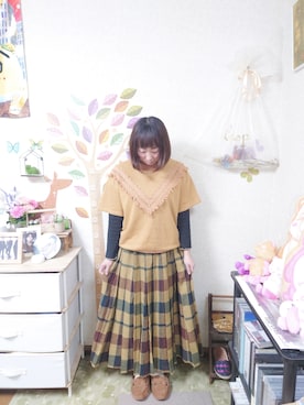 ユーリさん（レディース・152cm）の秋コーディネート