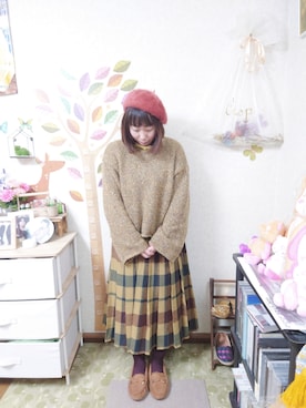 ユーリさん（レディース・152cm）の冬コーディネート