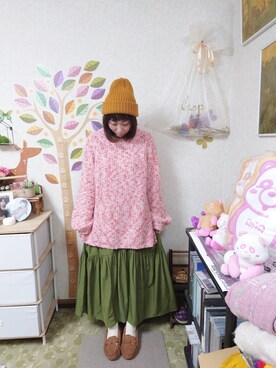 ユーリさん(レディース・152cm)の冬コーディネート