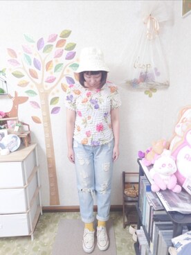 ユーリさん（レディース・152cm）の夏コーディネート