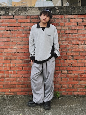 「韓国コーデ」｜Dylanさん（メンズ・160cm）の冬コーディネート