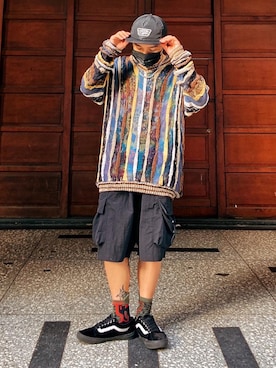 「COOGI」｜Dylanさん（メンズ・160cm）の秋コーディネート