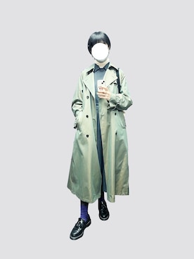PUBLIC TOKYO(パブリックトウキョウ)の「ハイクラストレンチコート ...